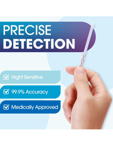 Tiras de Prueba de Alcohol Papablic para Leche Materna - 12 Piezas