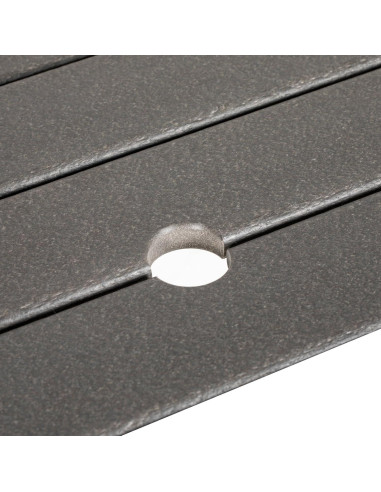 Mesa de Comedor Exterior Outsunny 4 Personas Aluminio HDPE