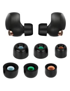 3 Pares Tapones Espuma Viscoelástica Sony WF-1000XM4 S/M/L