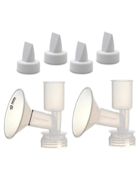 Kit Flange 19 mm XS Maymom Compatible Ameda Purely Yours