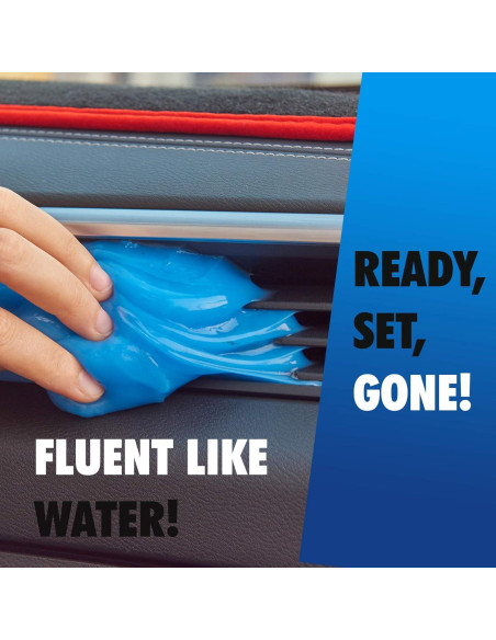 Gel de Limpieza para Autos HAUSSIMPLE - Paquete de 4 - 439g