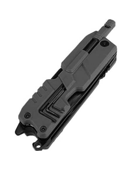 Cuchillo Multiusos 22 en 1 LETGOS con Funda de Nailon Negro