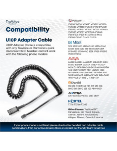 Auricular TruVoice HD-100 con Micrófono y Cancelación de Ruido 2