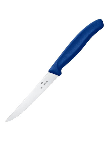 Cuchillo de Carne Victorinox Swiss Classic 20cm Punta Afilada Azul