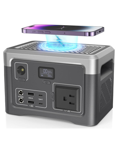 Estación de Energía Portátil Akiisolo 192Wh 100W para Camping