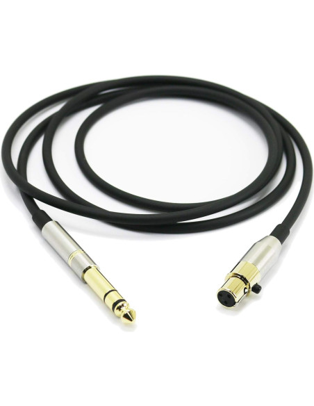 Cable de audio de reemplazo NewFantasia 1.3m para auriculares