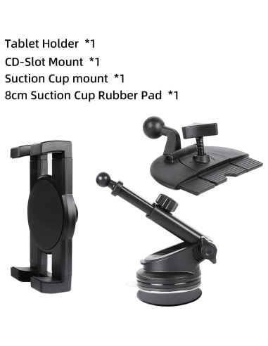 Soporte Universal para Tableta de Coche Xik TS-17 - Montaje 2-en-1