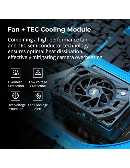 Ventilador de Enfriamiento SMALLRIG 5063 para Canon R5/R50 y Sony
