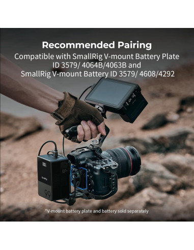 Ventilador de Enfriamiento SMALLRIG 5063 para Canon R5/R50 y Sony