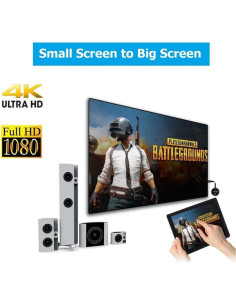 Receptor Inalámbrico SmartSee 1080P HDMI Duplicador de Pantalla 2