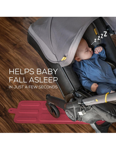 Colchoneta de Columpio para Cochecito de Bebé SleepyBump - Burdeos