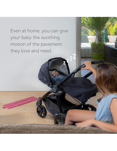 Colchoneta de Columpio para Cochecito de Bebé SleepyBump - Burdeos