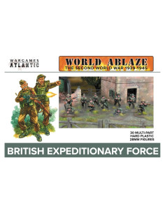 Wargames Atlantic: Fuerza Británica 30 Figuras 28mm