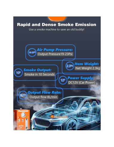 Máquina de Humo PowerScale M3 con Bomba de Aire 1,89 kg