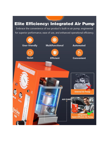 Máquina de Humo PowerScale M3 con Bomba de Aire 1,89 kg