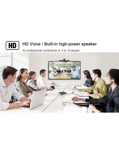 Micrófono y Altavoz USB Scinort P2 360 para Conferencias