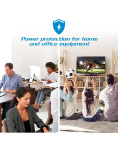 Forza UPS 1000VA Protector Sobretensiones 6 Salidas 2