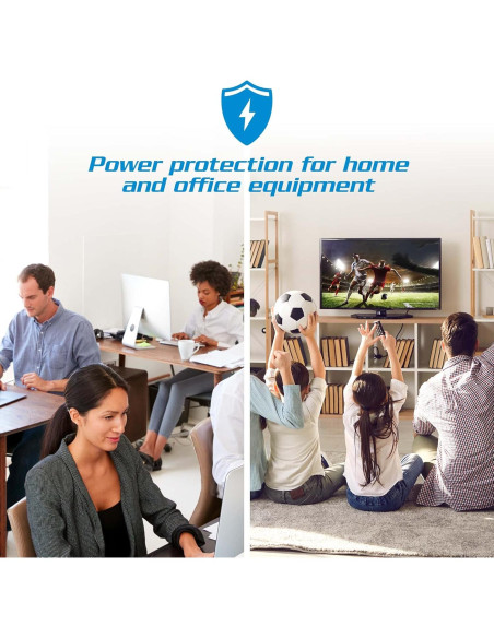 Forza UPS 1000VA Protector Sobretensiones 6 Salidas