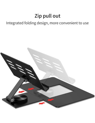 Soporte SHIEID para Galaxy Z Fold 6, 4 Piezas, Gris