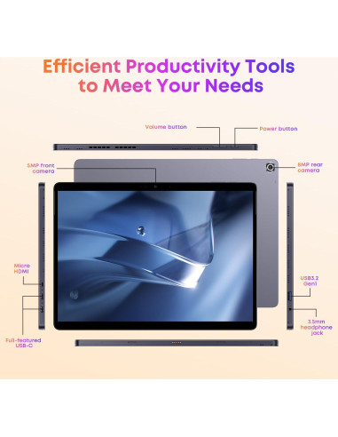 Tableta CHUWI Hi10 Max 2 en 1 12GB RAM 512GB SSD