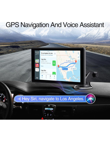 Pantalla CarPlay CARMOT 9" (22,86 cm) Táctil Inalámbrica