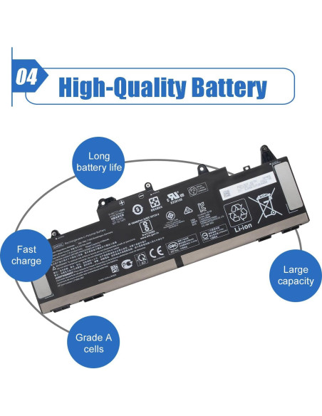 Batería Dentsing SX03XL para HP ProBook x360 435 G7/G8 11.4V