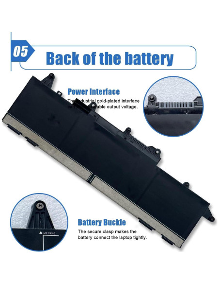 Batería Dentsing SX03XL para HP ProBook x360 435 G7/G8 11.4V