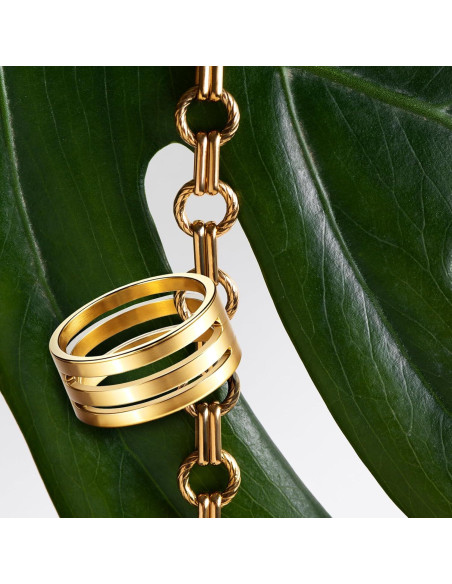 6 Piezas Herramientas Abridor Anillos Salto LLOUSSAK Acero Inox