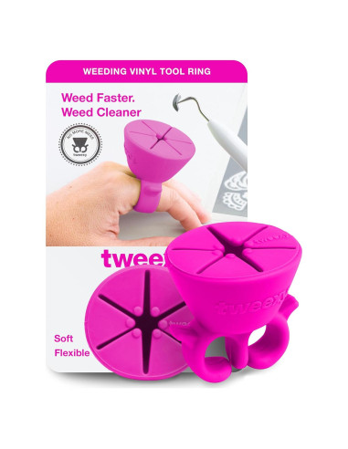 Anillo Recolector de Restos de Vinilo Tweexy Fucsia