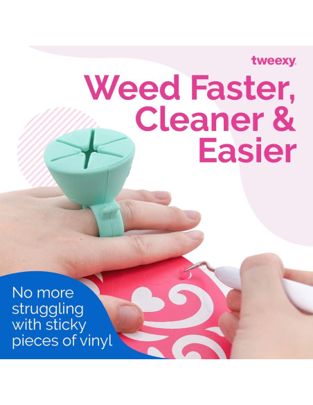 Anillo Recolector de Restos de Vinilo Tweexy Fucsia