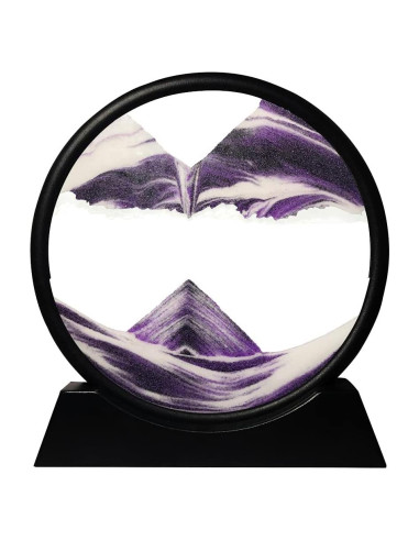 Arte de Arena en Movimiento Muyan 7 cm Color Púrpura