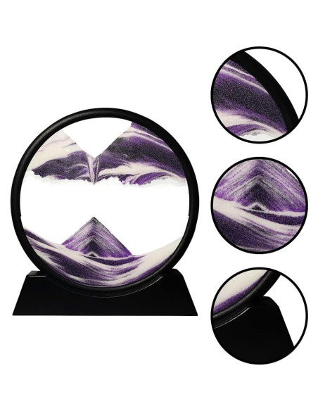 Arte de Arena en Movimiento Muyan 7 cm Color Púrpura Arte de Arena en Movimiento Muyan 7 cm Color Púrpura