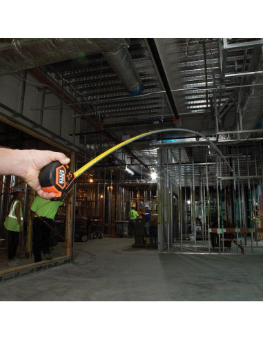 Cinta Métrica Klein Tools 7.6m con Gancho Doble y Nylon