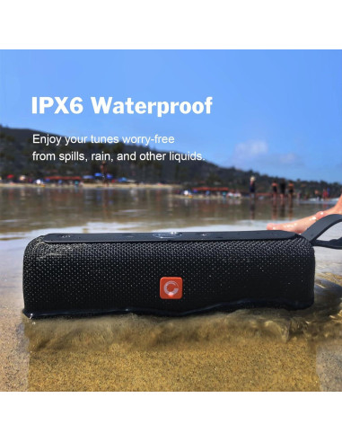 Altavoz Bluetooth DOSS E-Go II 12W Impermeable IPX6 12H