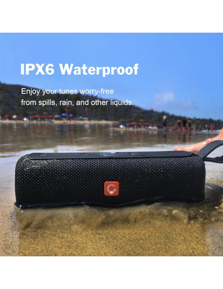 Altavoz Bluetooth DOSS E-Go II 12W Impermeable IPX6 12H