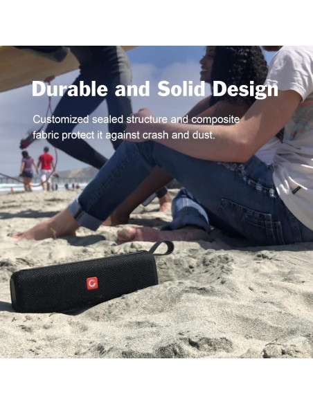 Altavoz Bluetooth DOSS E-Go II 12W Impermeable IPX6 12H