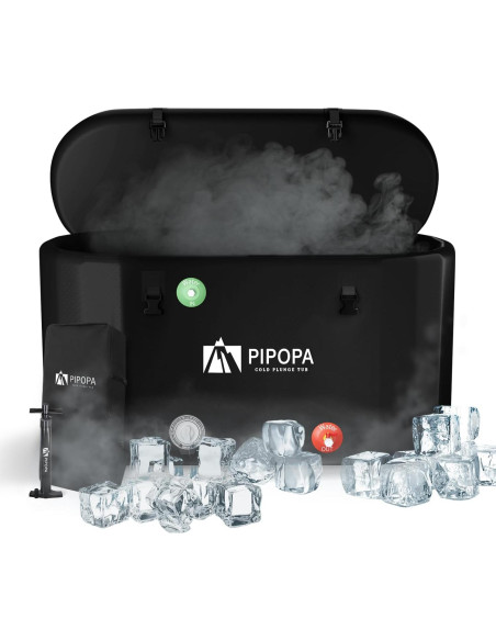 Bañera Inflable PIPOPA para Hielo 150 Galones Portátil