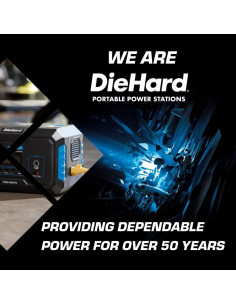 Estación de Energía Portátil DieHard 1000W - Compacta y Ecológica 2