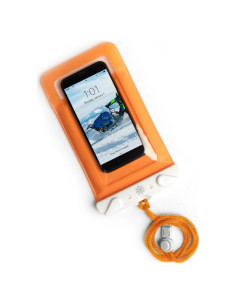 Funda Impermeable Tech Candy Dry Spell Naranja 17.78x12.7cm