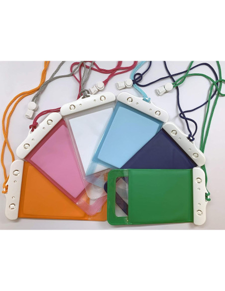 Funda Impermeable Tech Candy Dry Spell Naranja 17.78x12.7cm