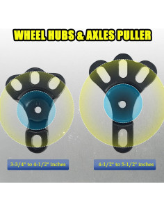 Juego de Extractores de Rueda Socpuro 2 Piezas Universal 2