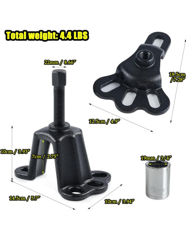 Juego de Extractores de Rueda Socpuro 2 Piezas Universal