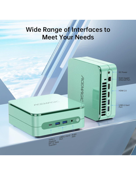 Mini PC ACEMAGIC F1A i9-12900H 32GB RAM 1TB SSD 4K