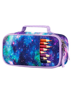 Estuche de Lápices Choco Mocha Galaxia 22.9x5.1x11.4cm