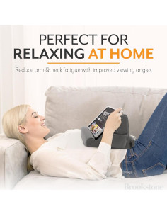 Soporte para Tabletas Brookstone Gris con 2 Ángulos 2