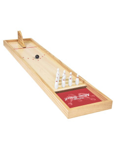 Juego de Bolos Mini GoSports - Mesa de Madera para Niños y Adultos
