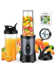 Licuadora Personal KOIOS 900W 2 Tazas 22oz Sin BPA