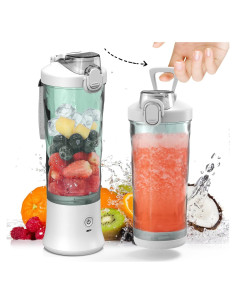 Batidora Portátil DENOKIN 20oz Sin Cable para Smoothies