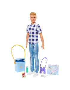 Muñeco Ken Barbie It Takes Two Camping con Accesorios