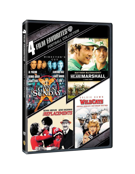 4 Películas de Fútbol DVD Warner - Colección Especial